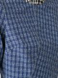 checked midi dress