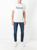 'parisien' print T-shirt