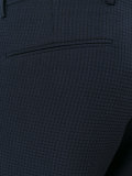 checked tailored pants 