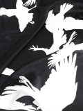 birds print scarf