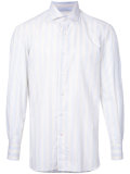 pastel striped shirt