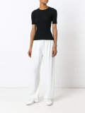 ribbed T-shirt