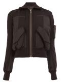 cropped bomber jacket 