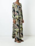 paisley print maxi dress
