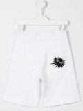 logo print shorts 