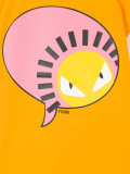 monster print T-shirt 