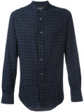 band collar shirt 