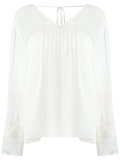silk blouse