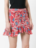 floral print shorts