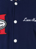 'M' patch bomber jacket