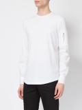 arm zip longsleeved T-shirt