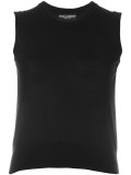 sleeveless knit top 