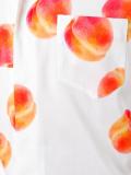 peach print shirt