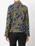 floral print fitted jacket