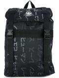 'Hu Race' printed backpack