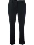 tailored cropped trousers