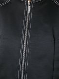 stitch detailed bomber jacket