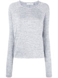 crew neck jersey top
