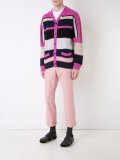 square pattern trousers