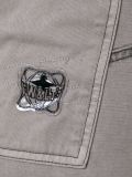 panelled denim trousers