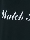 'Watch It'印花套头衫