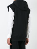 sleeveless hoodie 