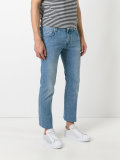 ankle-length jeans