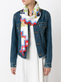 floral print scarf