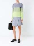 tonal cable knit jumper