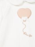 embroidered heart balloon pyjamas