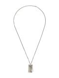 plaques pendant short necklace