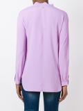 mandarin neck blouse