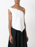 single shoulder blouse