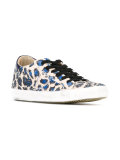 sequin leopard print sneakers