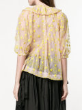 floral embroidered blouse