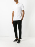 logo patch polo shirt