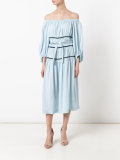 off-shoulder dress