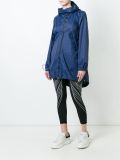 asymmetric zip parka jacket