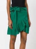 ruffled skirt