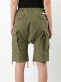 distressed cargo shorts
