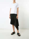 contrast panel T-shirt 