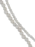 double row beaded necklace