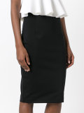 plain fitted skirt