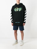 Diagonals Ferns hoody