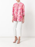 metallic jacquard jacket