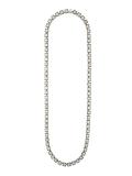 geometric long necklace