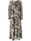 paisley print maxi dress
