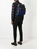 front pocket structured backpack