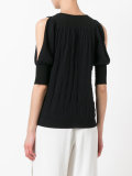 cold shoulder blouse 