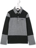 colour block polo shirt